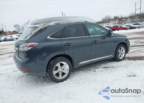 2010 Lexus Rx 350 z USA, uszkodzony, nr VIN 2T2BK1BA8AC032437